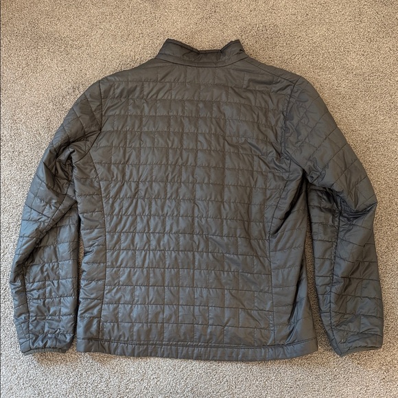 Mens Grey Patagonia Zip-up Nano Puffer Jacket XL - Picture 4 of 4